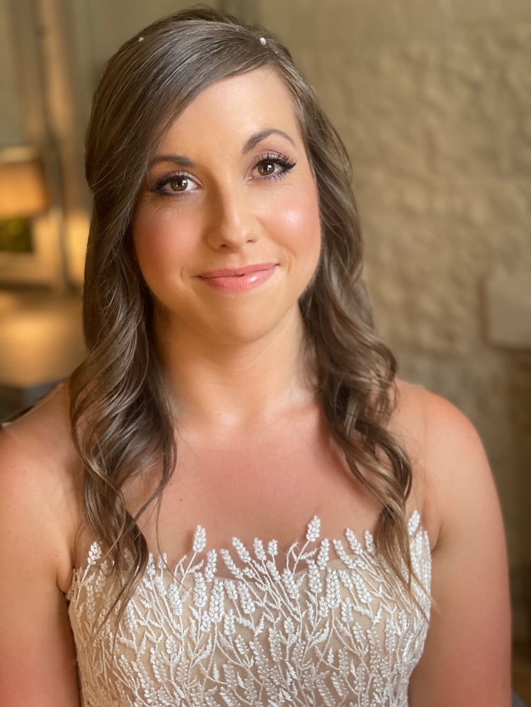 Bridal hair and makeup by Liz Patey — image 107