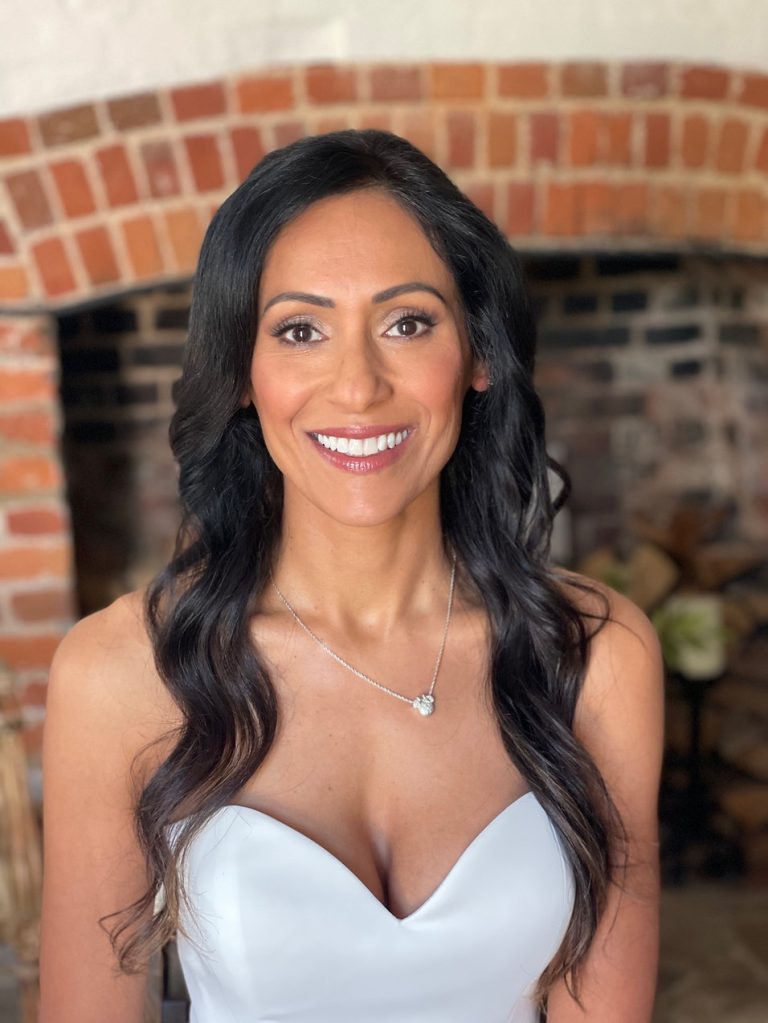 Bridal hair and makeup by Liz Patey — image 109