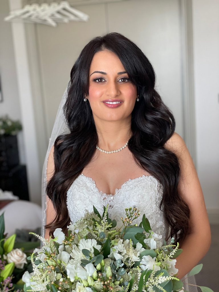 Bridal hair and makeup by Liz Patey — image 114