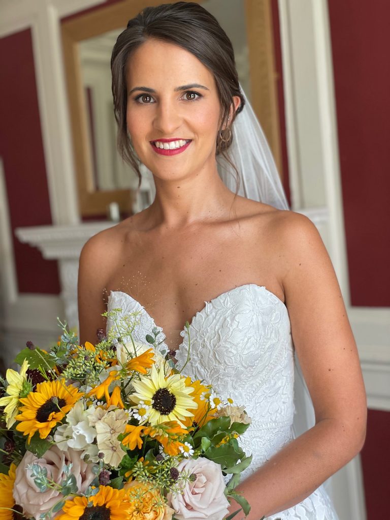 Bridal hair and makeup by Liz Patey — image 118