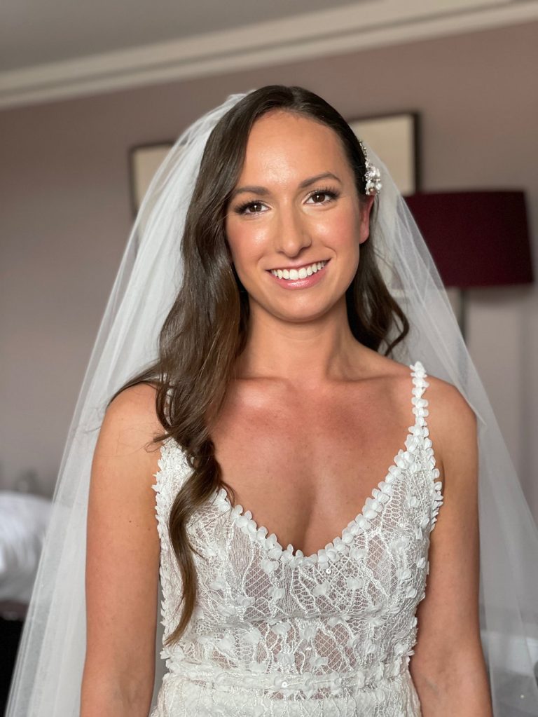 Bridal hair and makeup by Liz Patey — image 124